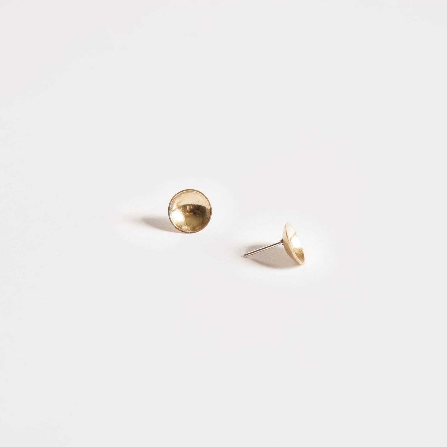 Ohrringe Stecker Chips Golden Sonne Metall Vergoldet P2 Ohrringe Stecker Chips Golden Sonne Metall Vergoldet P2